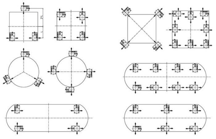 称重模块安装布置图